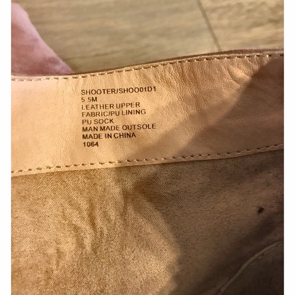 New Steven By Steve Madden Pink Suede Bootie - Picture 4 of 4